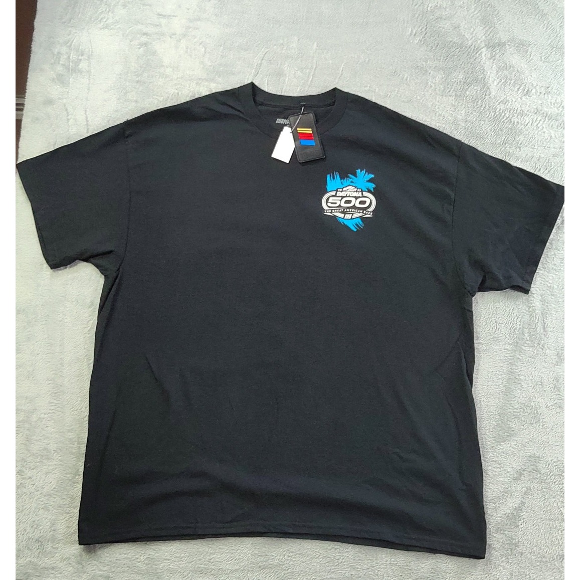 2023 Daytona 500 Nascar Race Double Sided TShirt Mens 2xl Black Nascar
